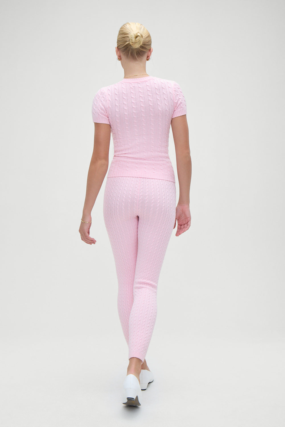 Bodin High Waisted Leggings  Cozy Pink