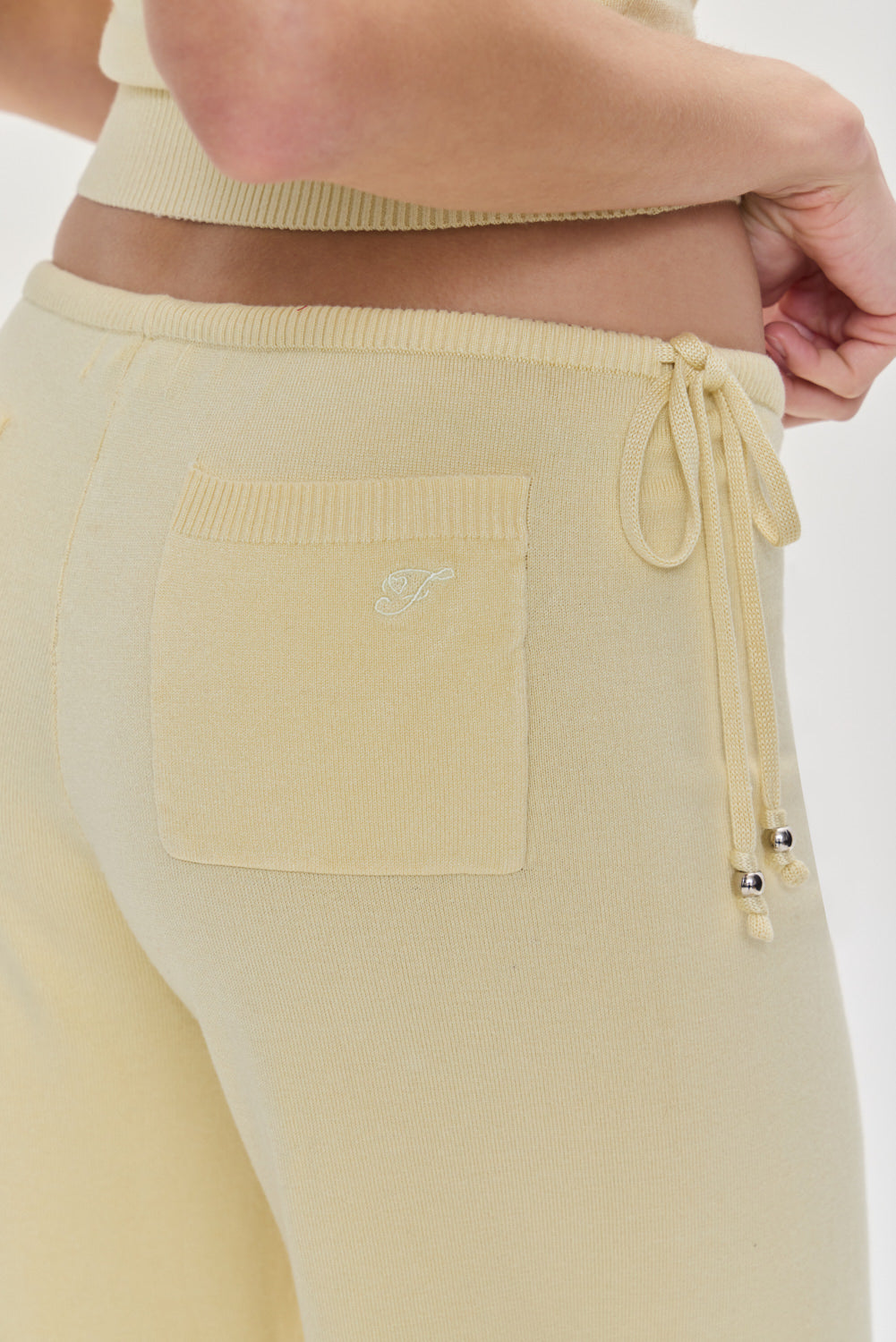 Breeze Low Rise Knit Pants  Buttercup