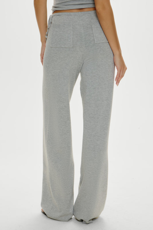 Product--Breeze Low Rise Knit Pants - Mochi