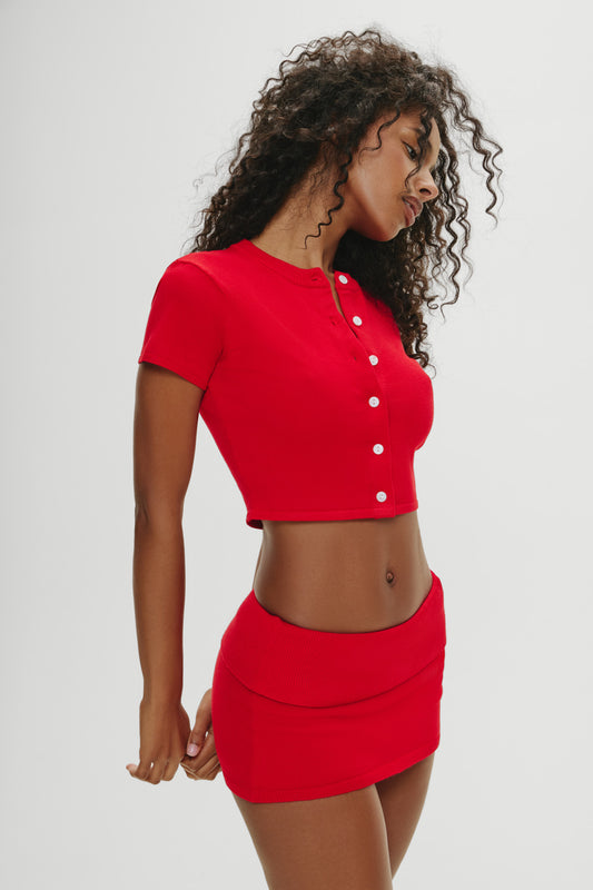 x Khy Briar Cloud Knit Skirt - Heartstrings by Frankies Bikinis 