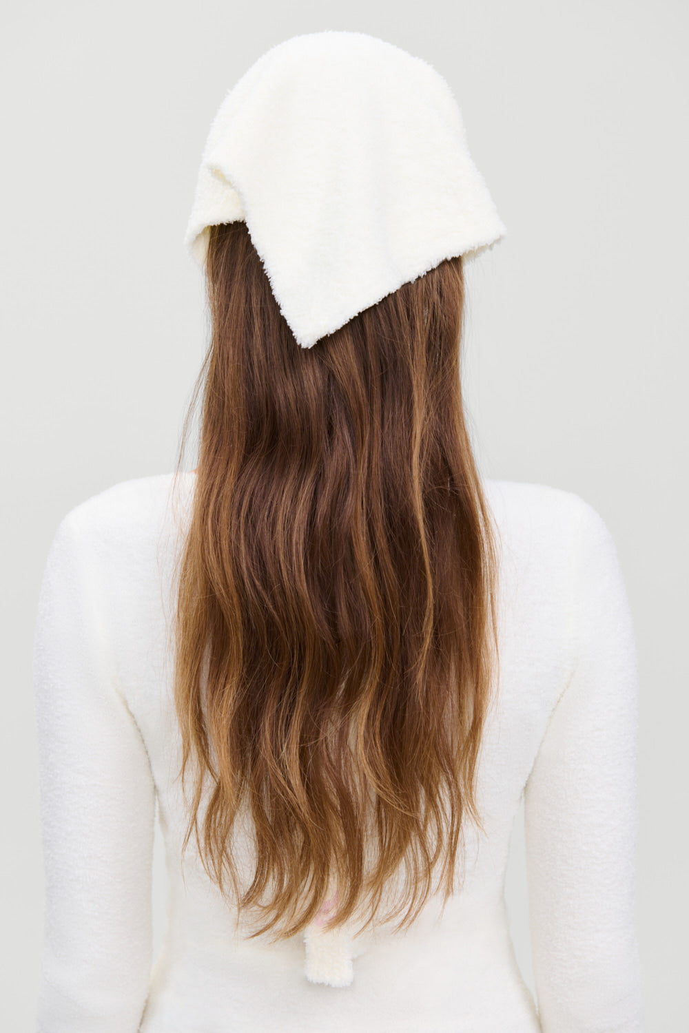 x Barefoot Dreams Bunny Headscarf  Pearl