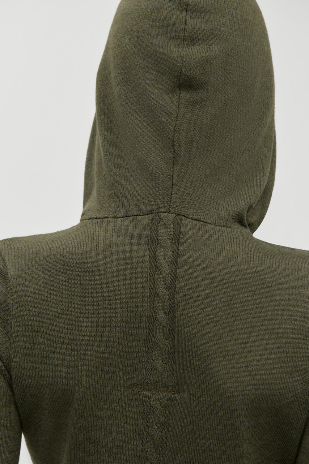 Calvin Knit Zip Up Hoodie  Alpine Flower