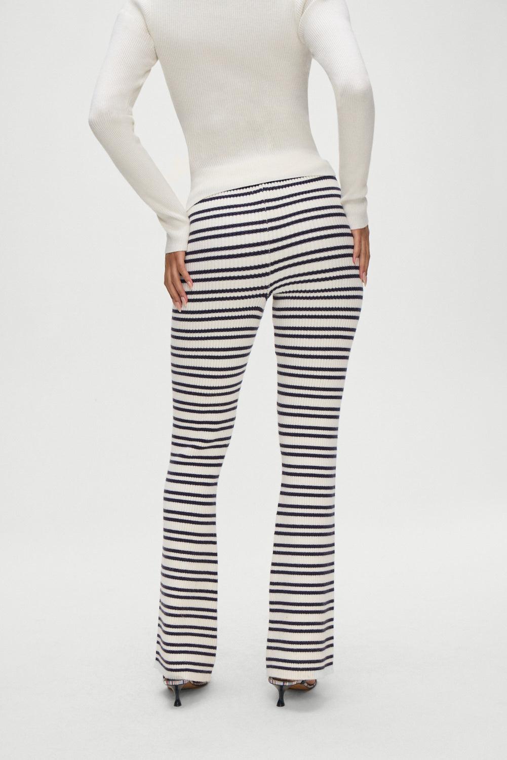 Camden Striped Knit Pants  Starlit Stripe