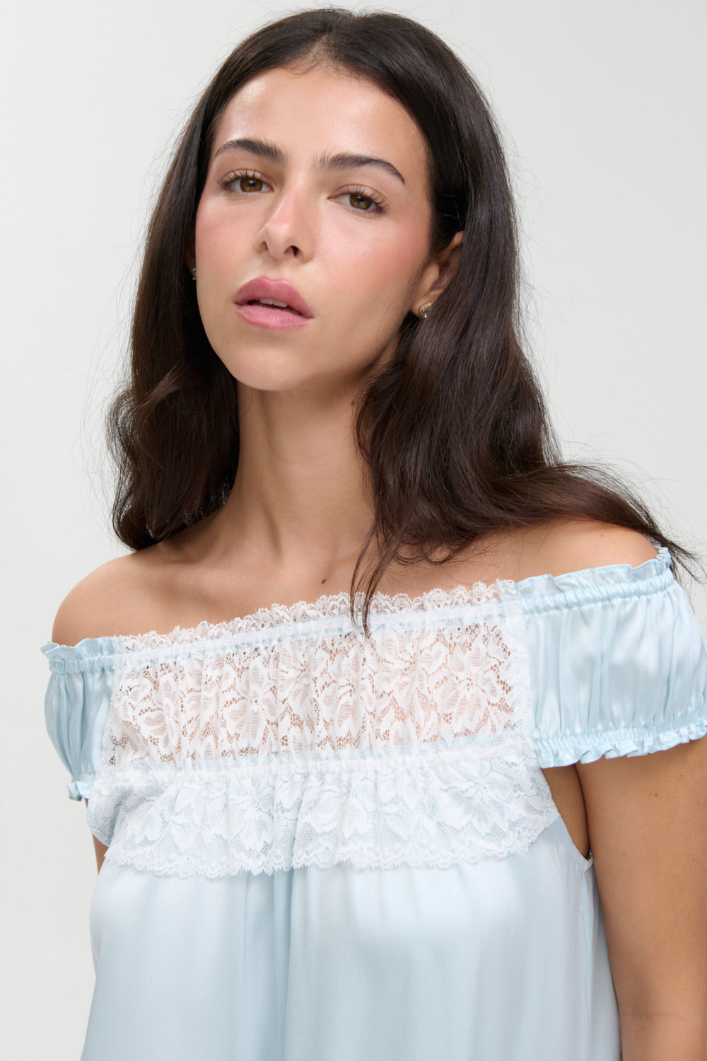 Carlisle Silk Babydoll Dress  Beach Club