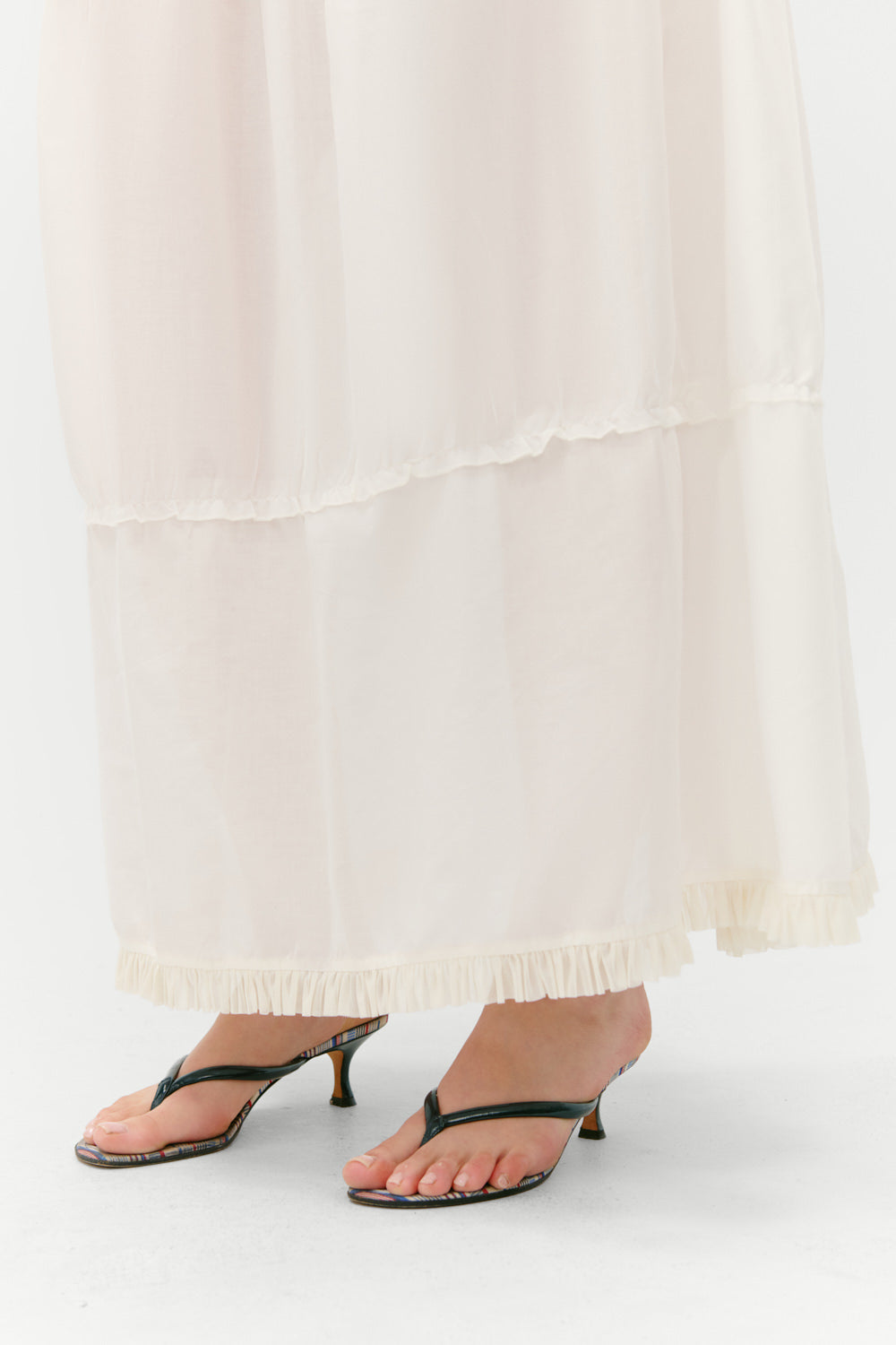 Christabelle Ruffle Maxi Dress  Sunrose