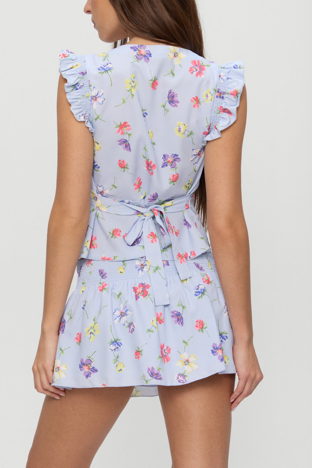 Clover Mini Skirt  Fresh Florals