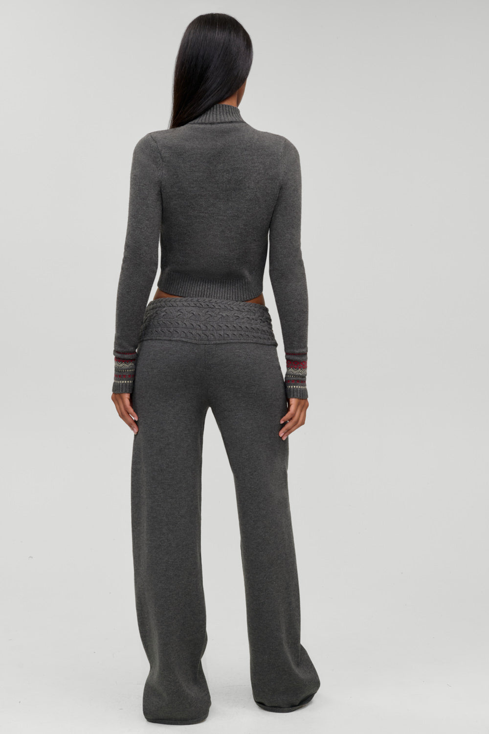 Crosby Cloud Cable Knit Pant  Winter Skies