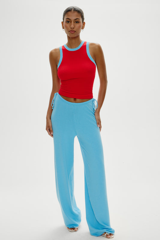 Product-Hover--Cuddle Ribbed Tank Top - Cherry