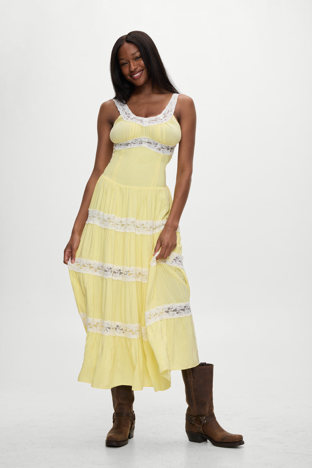 Dakota Maxi Dress  Sunflower