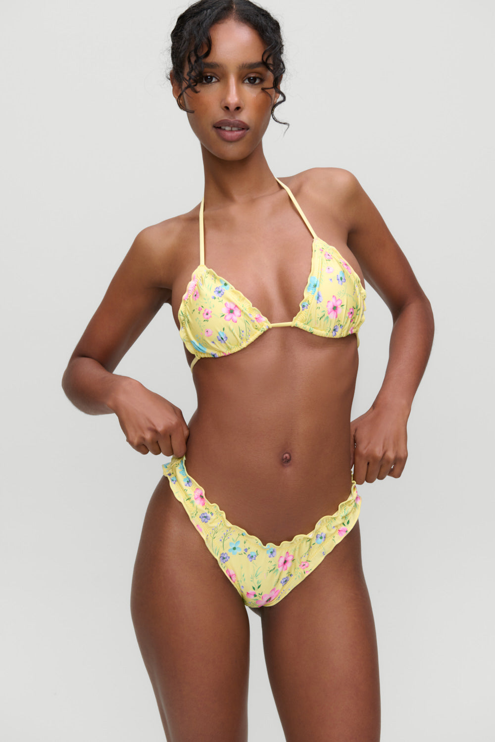 x Devon Lee Carlson Dalton Micro Bikini Bottom  Bellissima