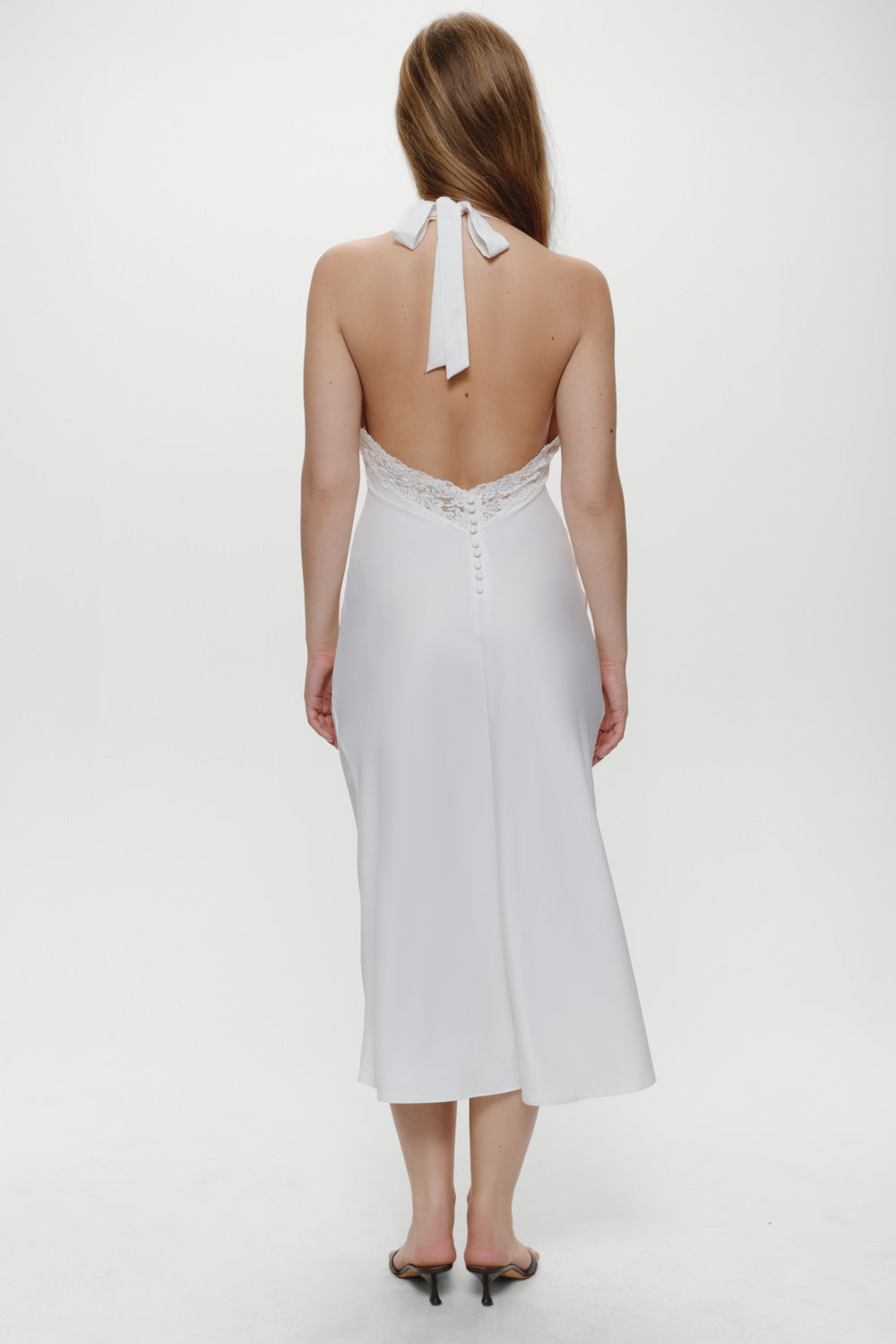 Darcy Satin Midi Dress  Sleepy Angel