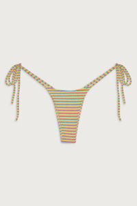 Divine Terry Skimpy Bikini Bottom - Lovers Stripe
