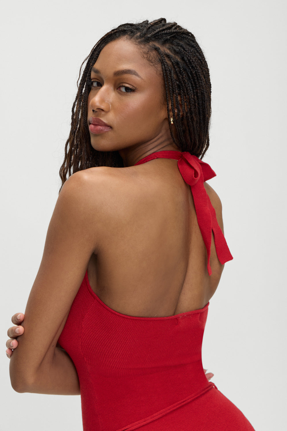 Dolly Knit Mini Dress - Heartstrings Dolly Knit Mini Dress - Heartstrings