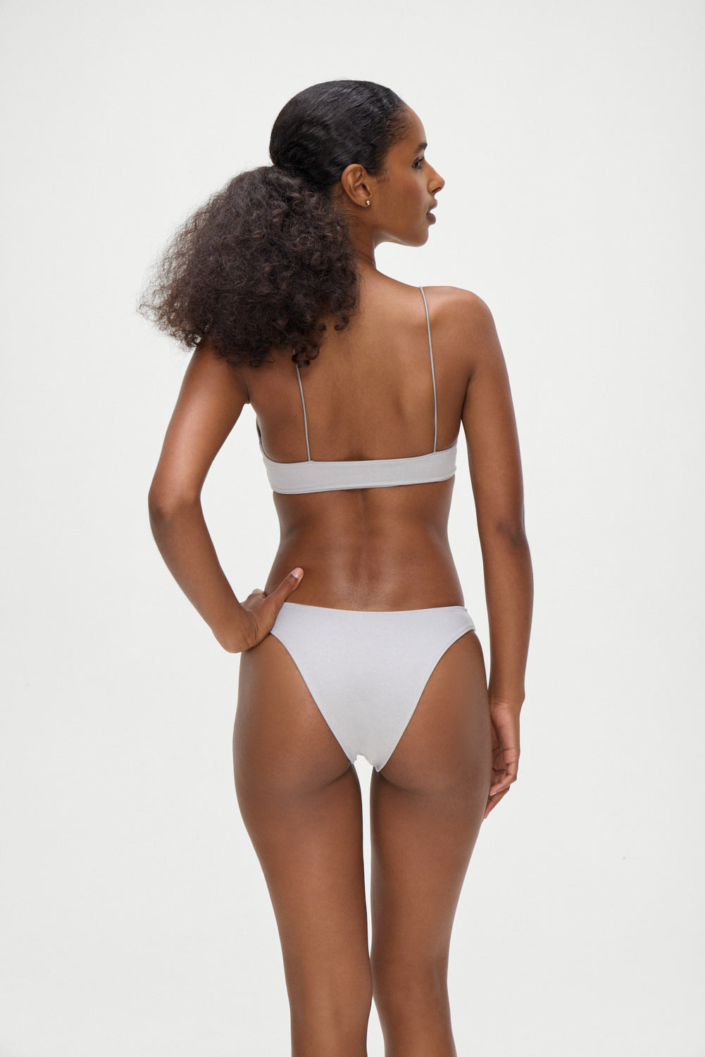 Dove Bikini Bottom  Heather Grey