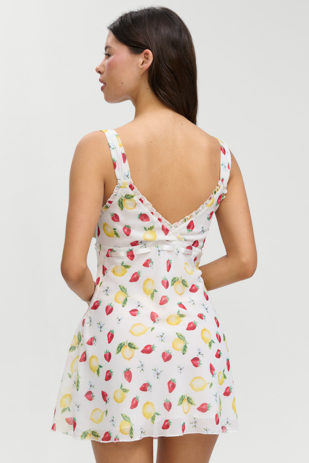 Dreamer Chiffon Mini Dress  Amalfi