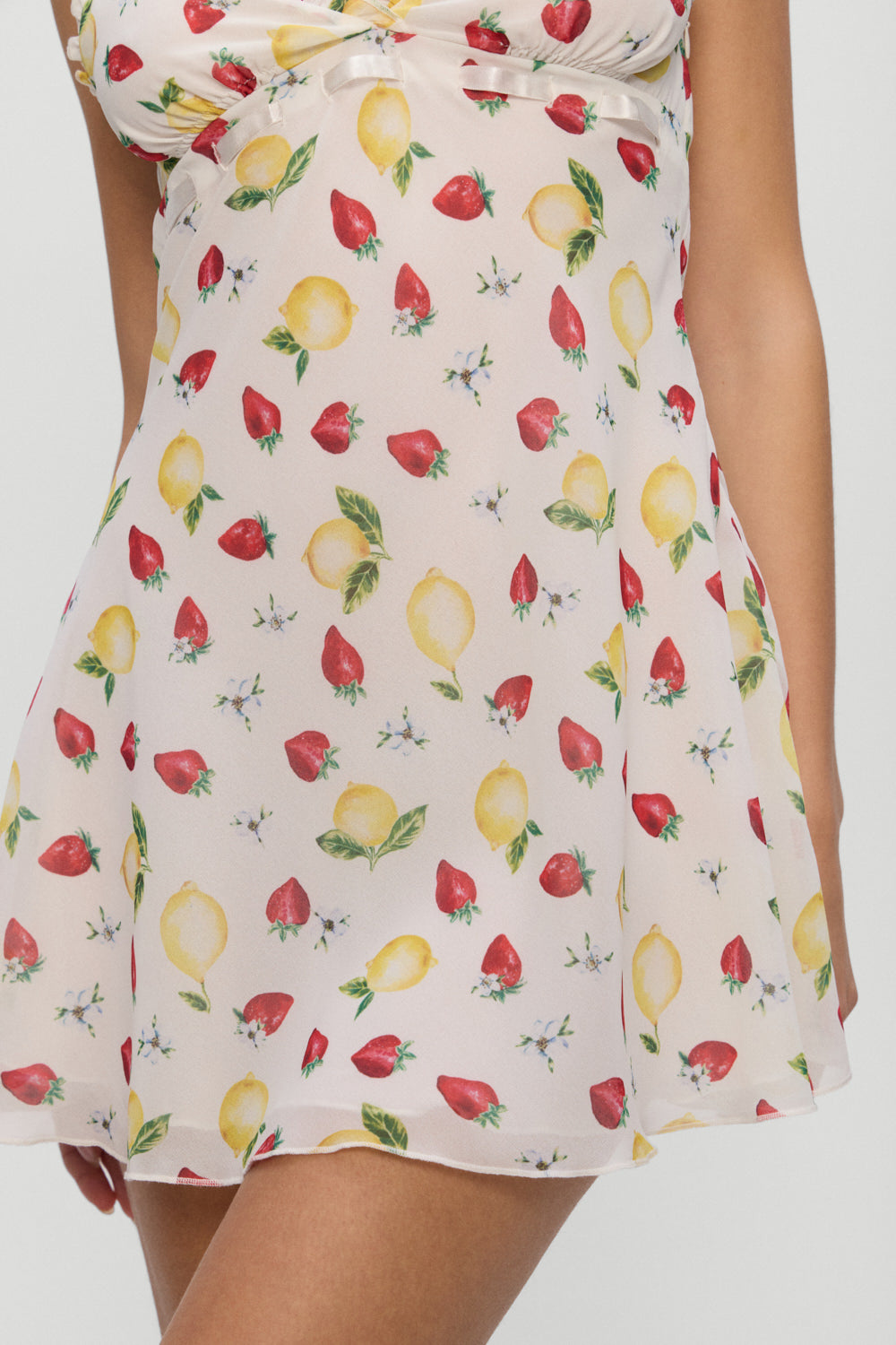 Dreamer Chiffon Mini Dress  Amalfi