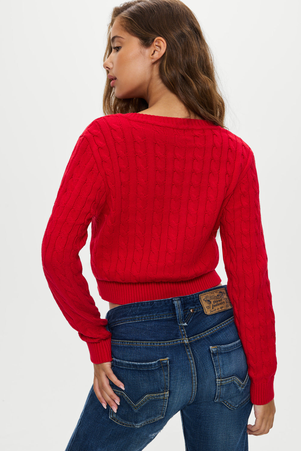 Dudley Cable Knit Cardigan  Heartstrings