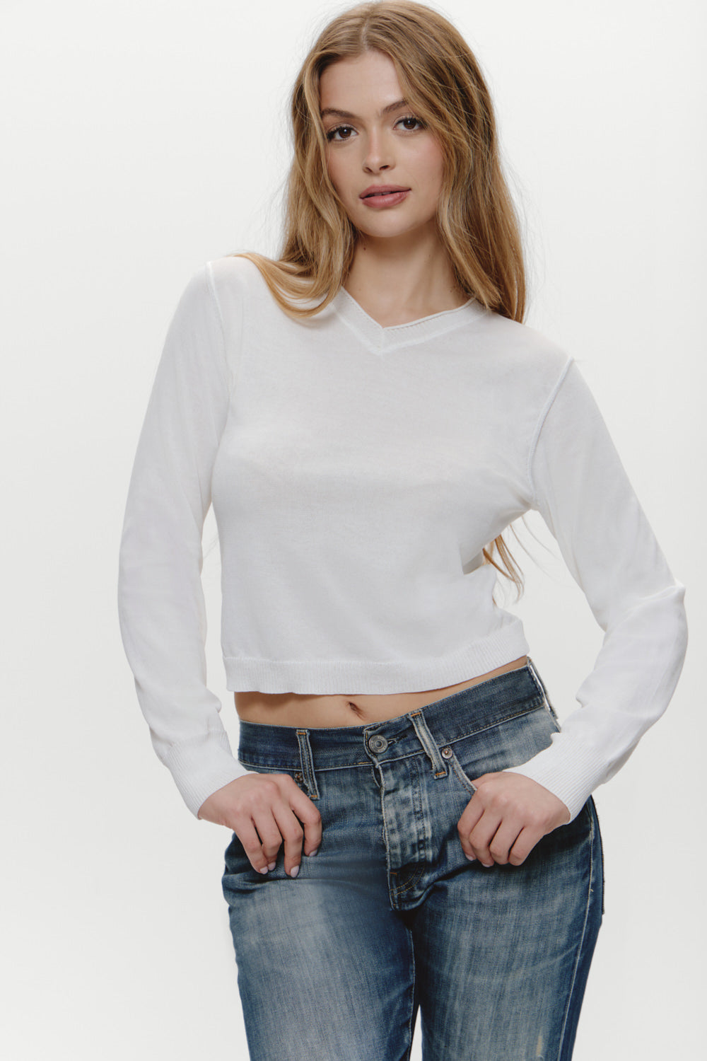 Eli Knit Sweater  Honeymoon