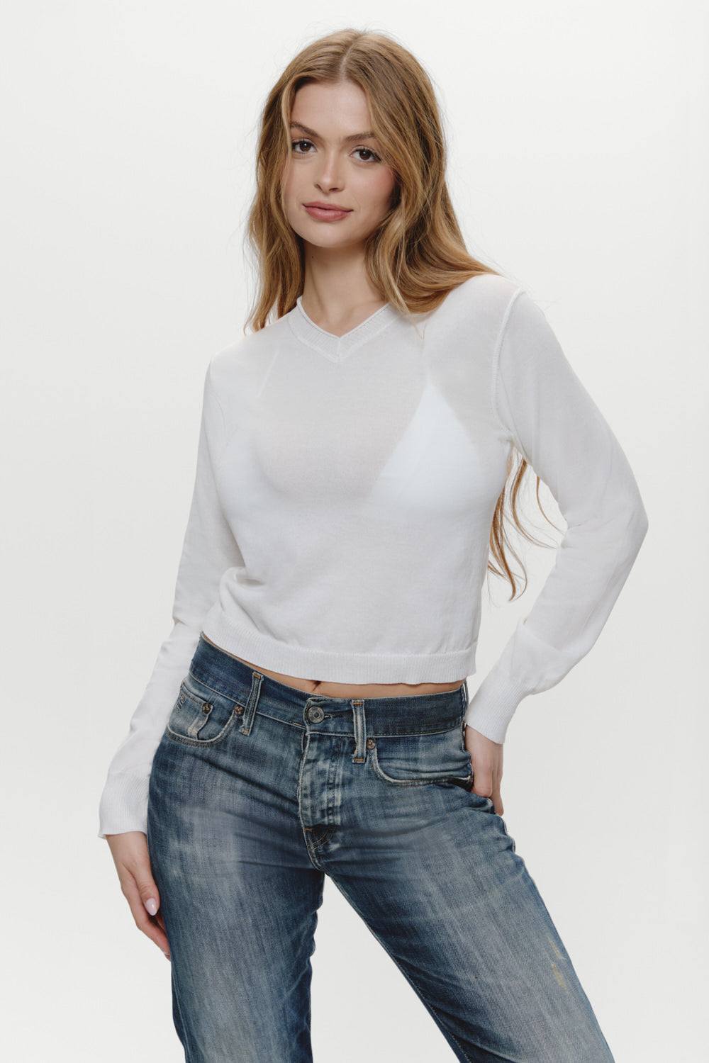 Eli Knit Sweater  Honeymoon