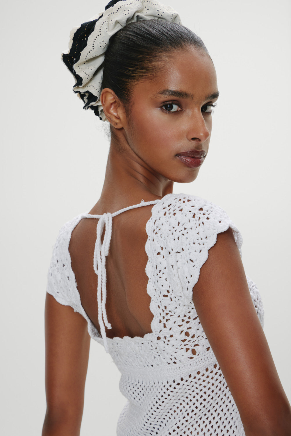 Eloise Crochet Mini Dress  Angel's Meadow