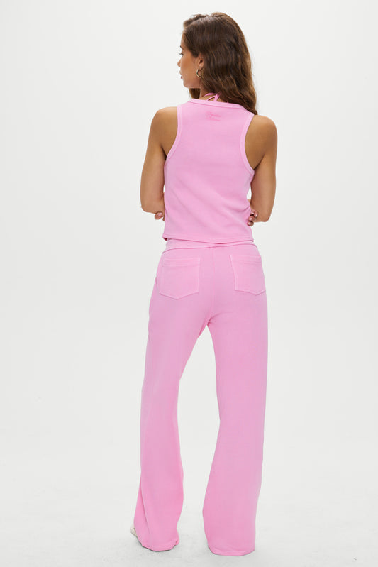 Product-Hover--Emma Thermal Low Rise Pants - Blush