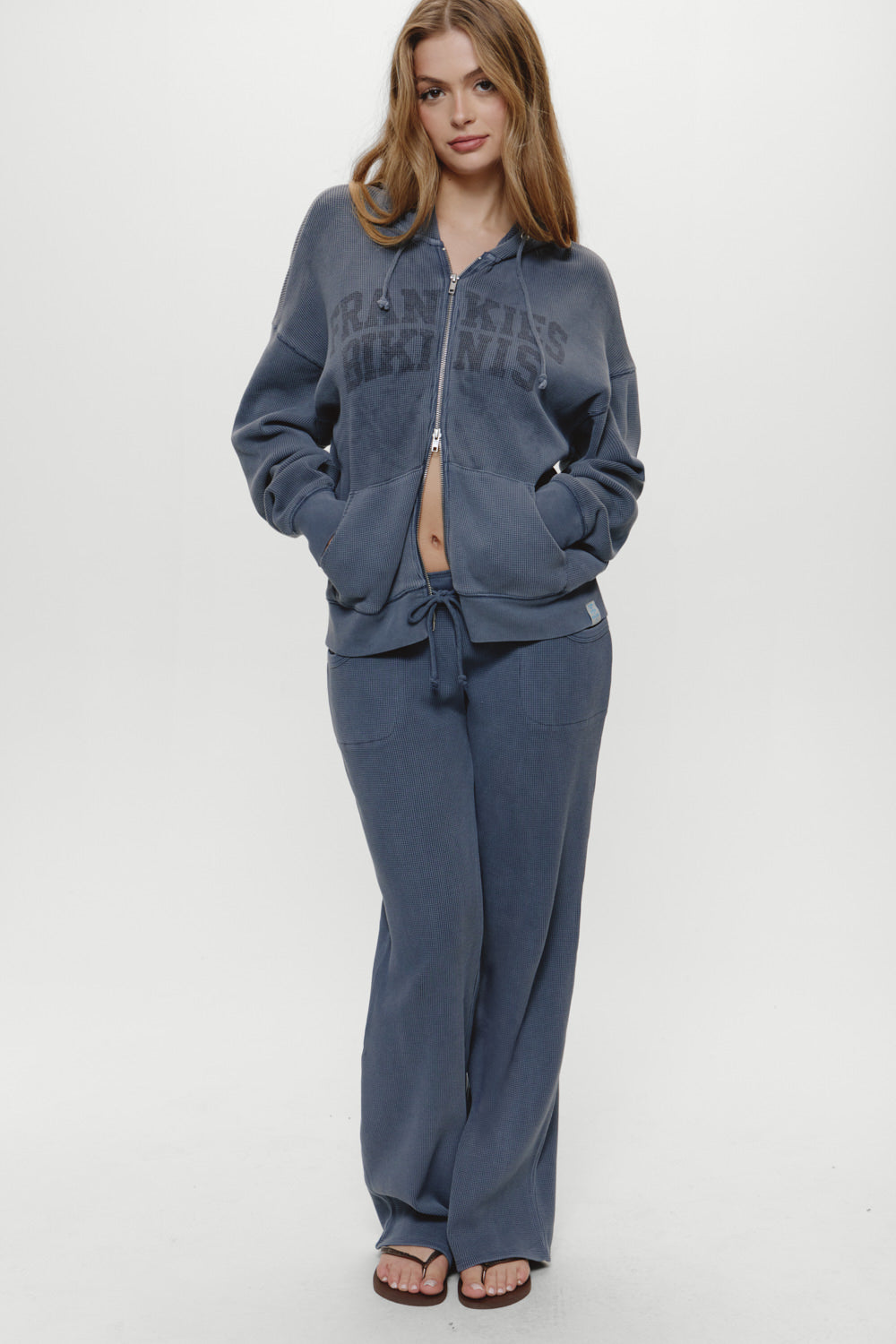Emma Thermal Pant  Shadow Blue