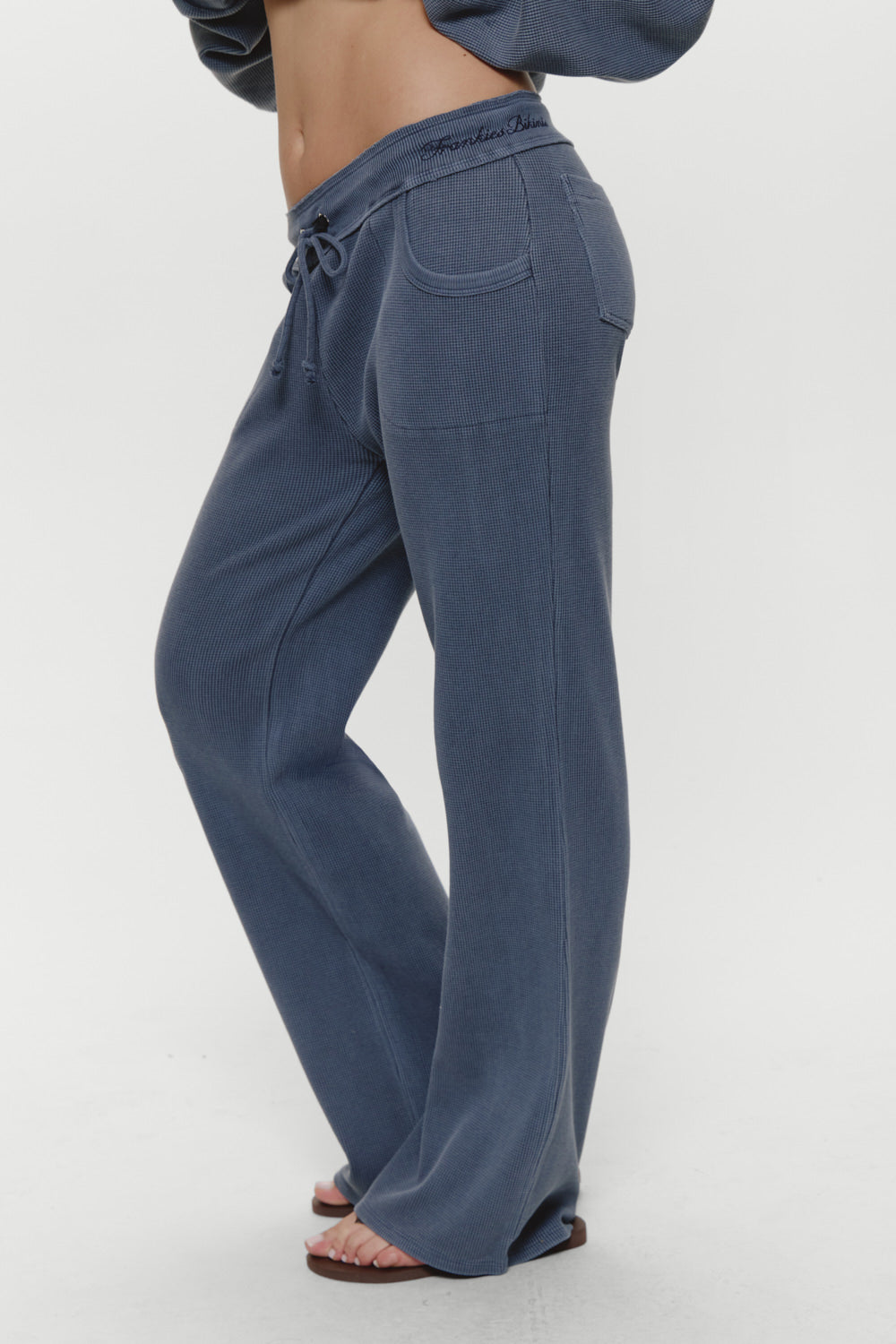 Emma Thermal Pant  Shadow Blue