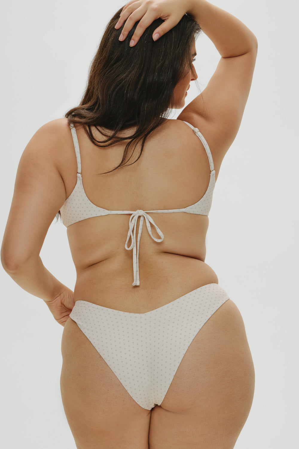 x Khy Enzo Cheeky Bikini Bottom  Pearl Dot