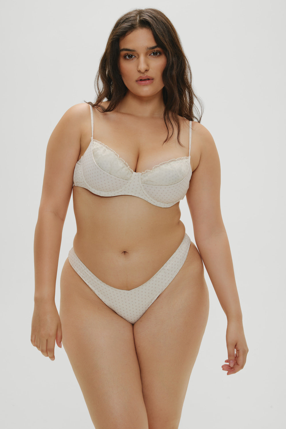 x Khy Enzo Cheeky Bikini Bottom  Pearl Dot
