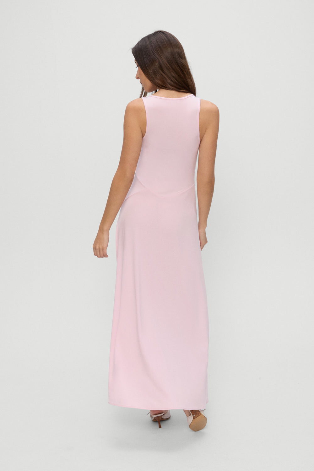 Frankies Bikinis - Eva Embroidered Maxi Dress - Ballerina Frankies Bikinis - Eva Embroidered Maxi Dress - Ballerina