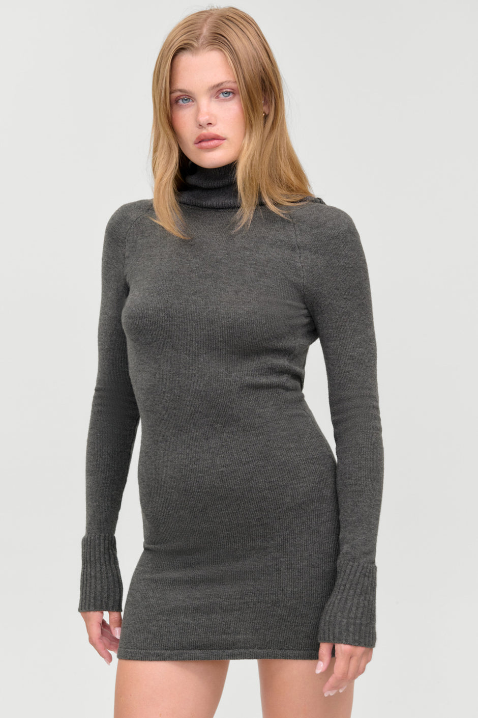 frankies bikinis grey dress Dresses TEMPE