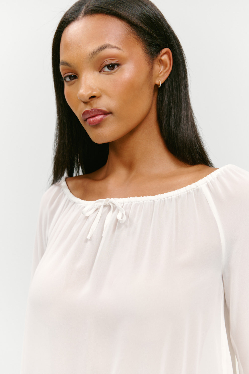 x Paige Lorenze Forever Yours Chiffon Mini Dress  Sunday Ceremony