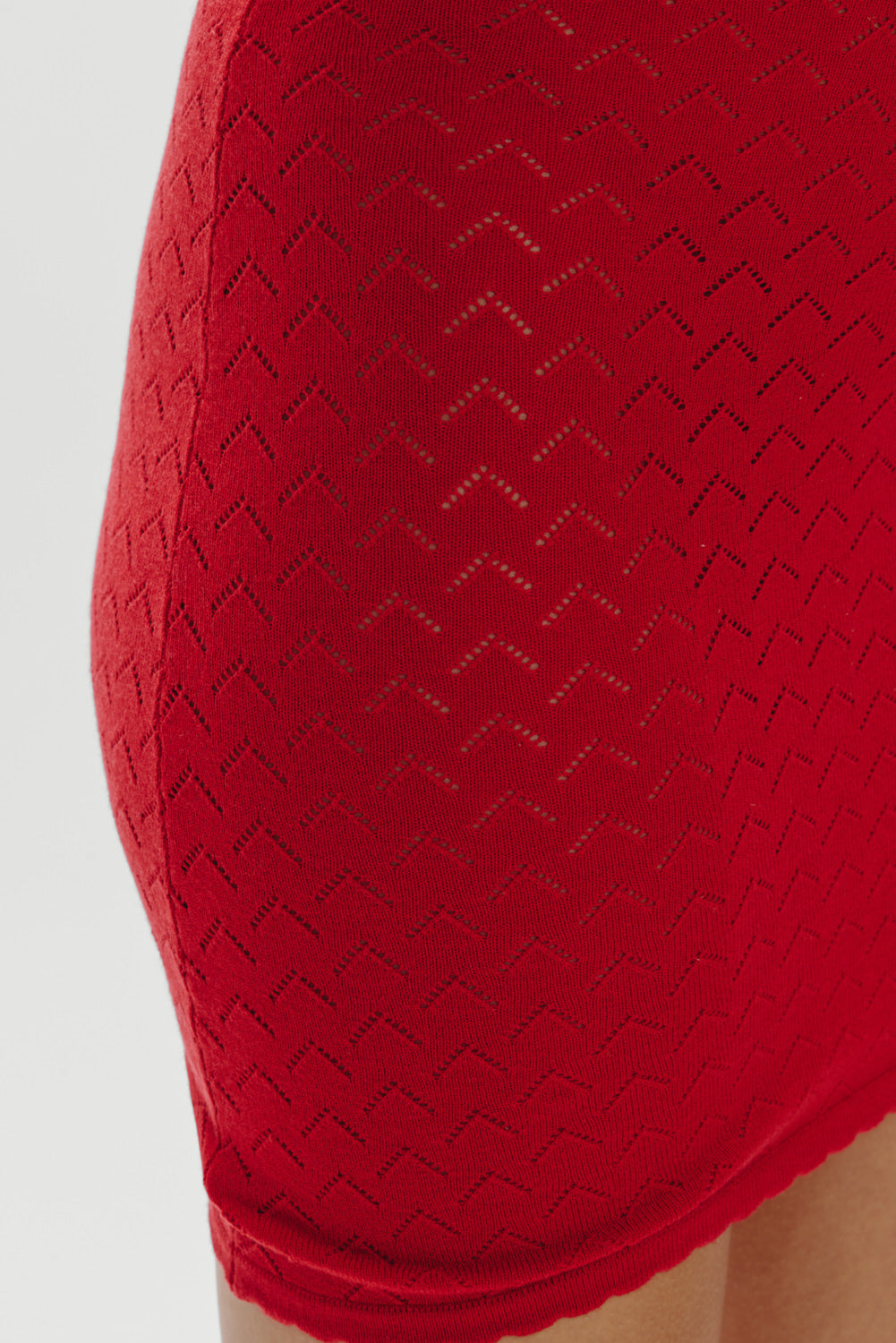 Glamour Halter Knit Mini Dress  Heartstrings