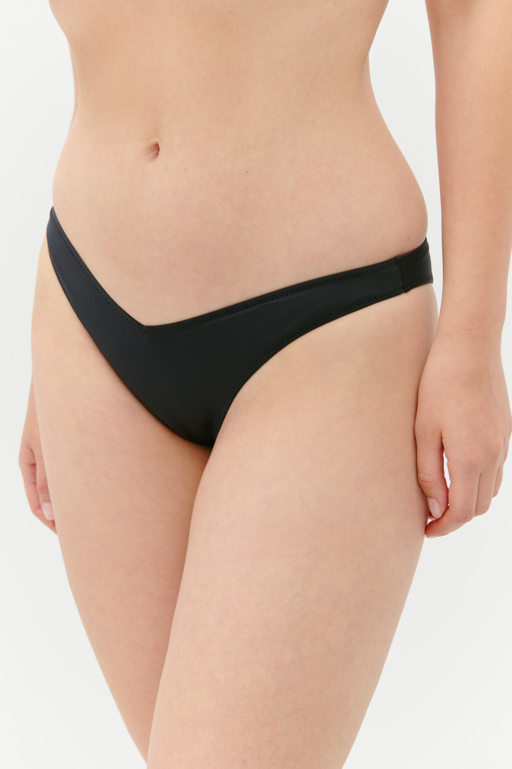 Harper Cheeky Bikini Bottom  Black