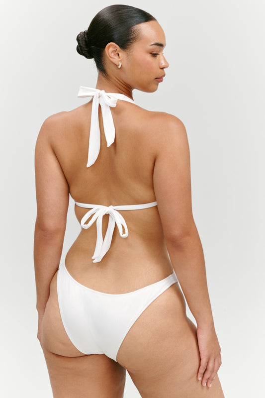 Product--x Paige Lorenze Harper Ribbed Cheeky Bikini Bottom - Marry Me