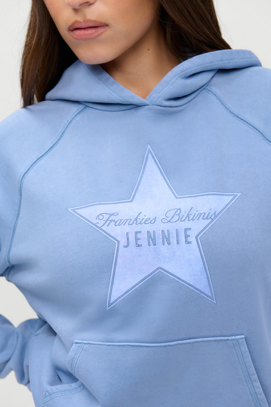Product-Hover--x JENNIE Jane Cropped Terry Hoodie - Jennie Blue