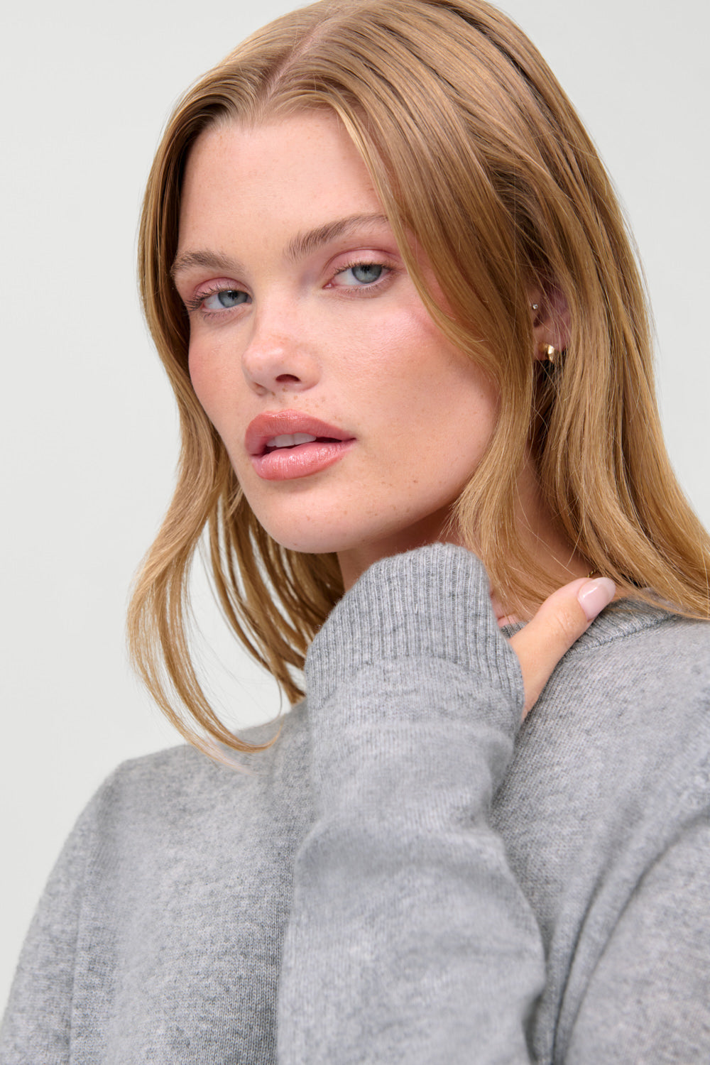 Jude Cashmere Cardigan  Fog