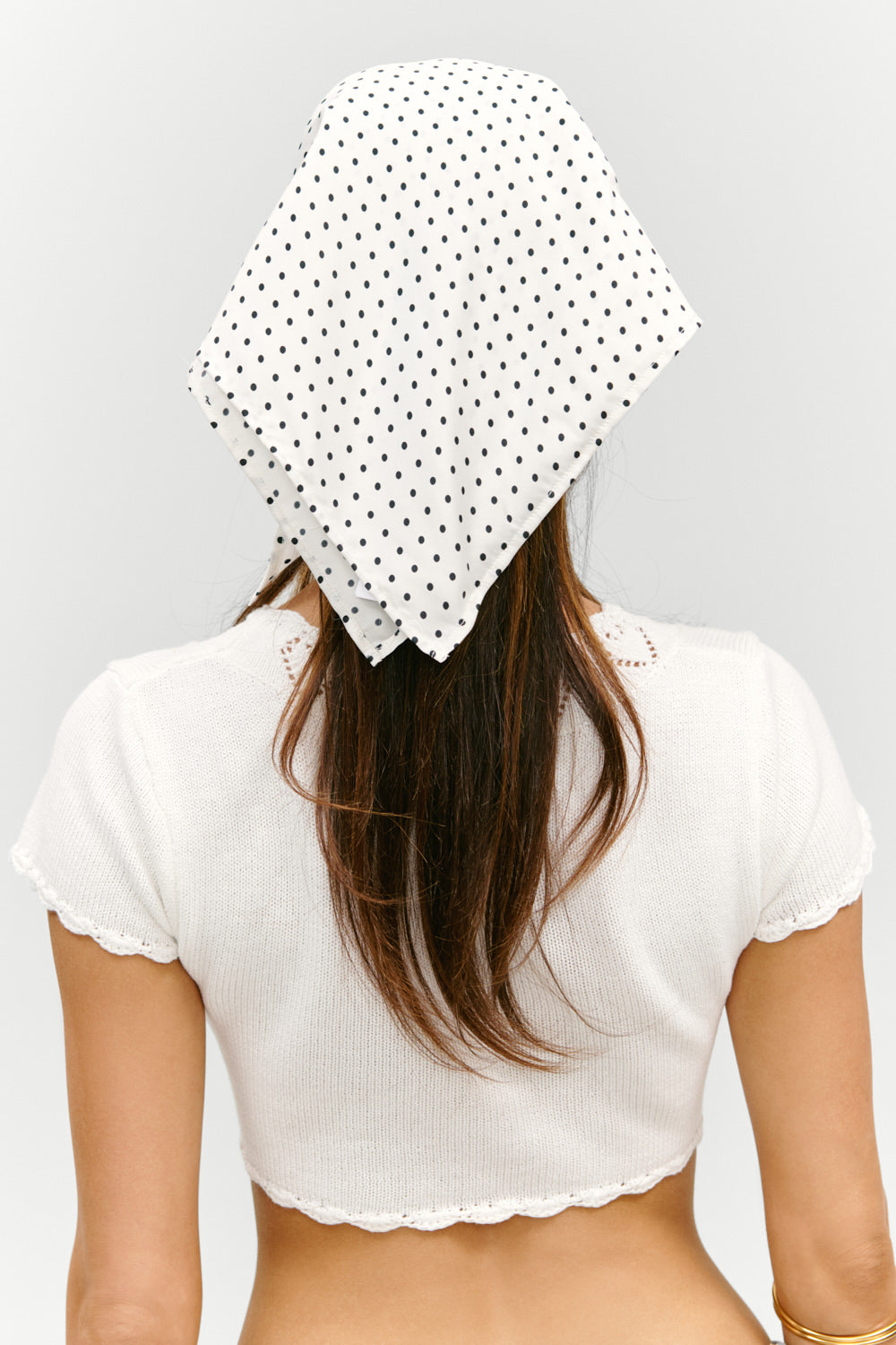 x Paige Lorenze Just Married Silk Head Scarf  Bride to Be