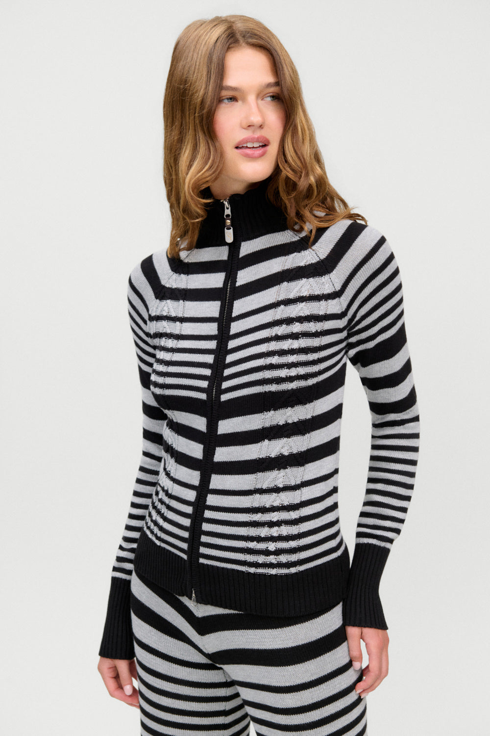 Kingston Cotton Knit Zip Up  Bondi