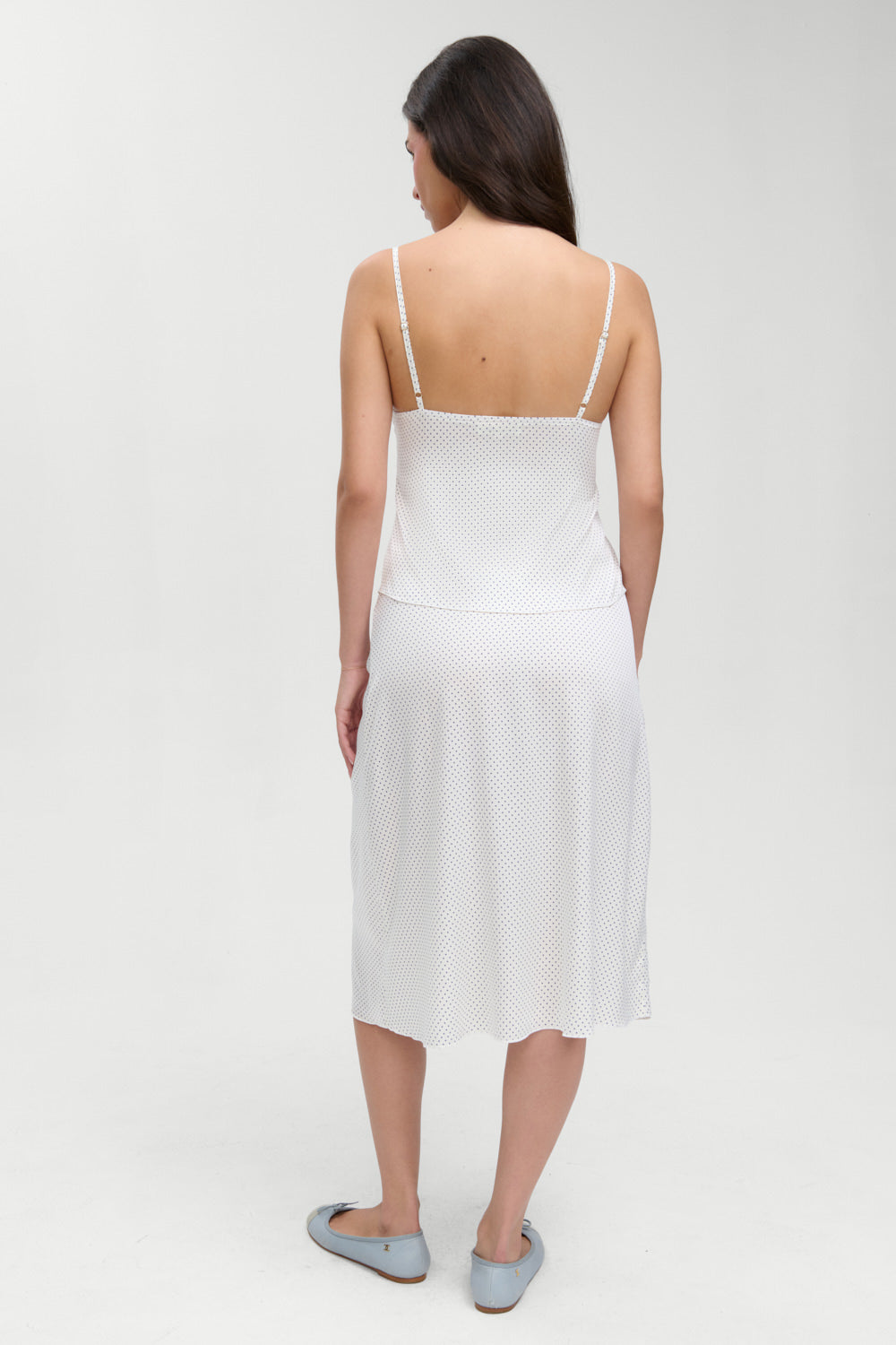 Laura Silk Camisole  French Pearl
