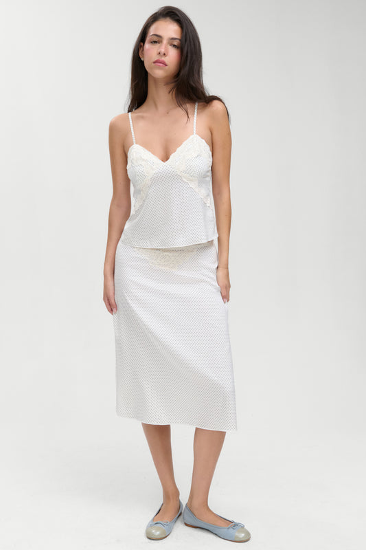 Product-Hover--Laura Silk Camisole - French Pearl