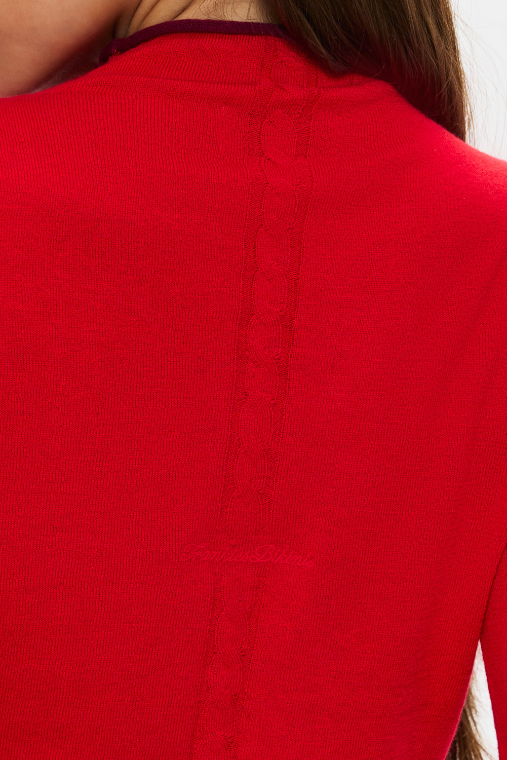 Leo Knit Button Up Cardigan  Ember