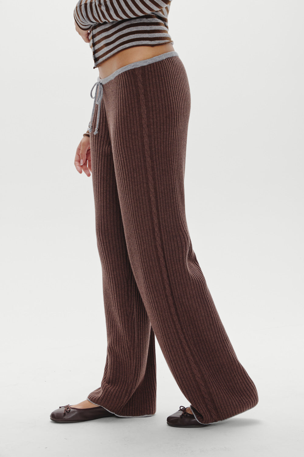 Lochlin Knit Pants  Amber