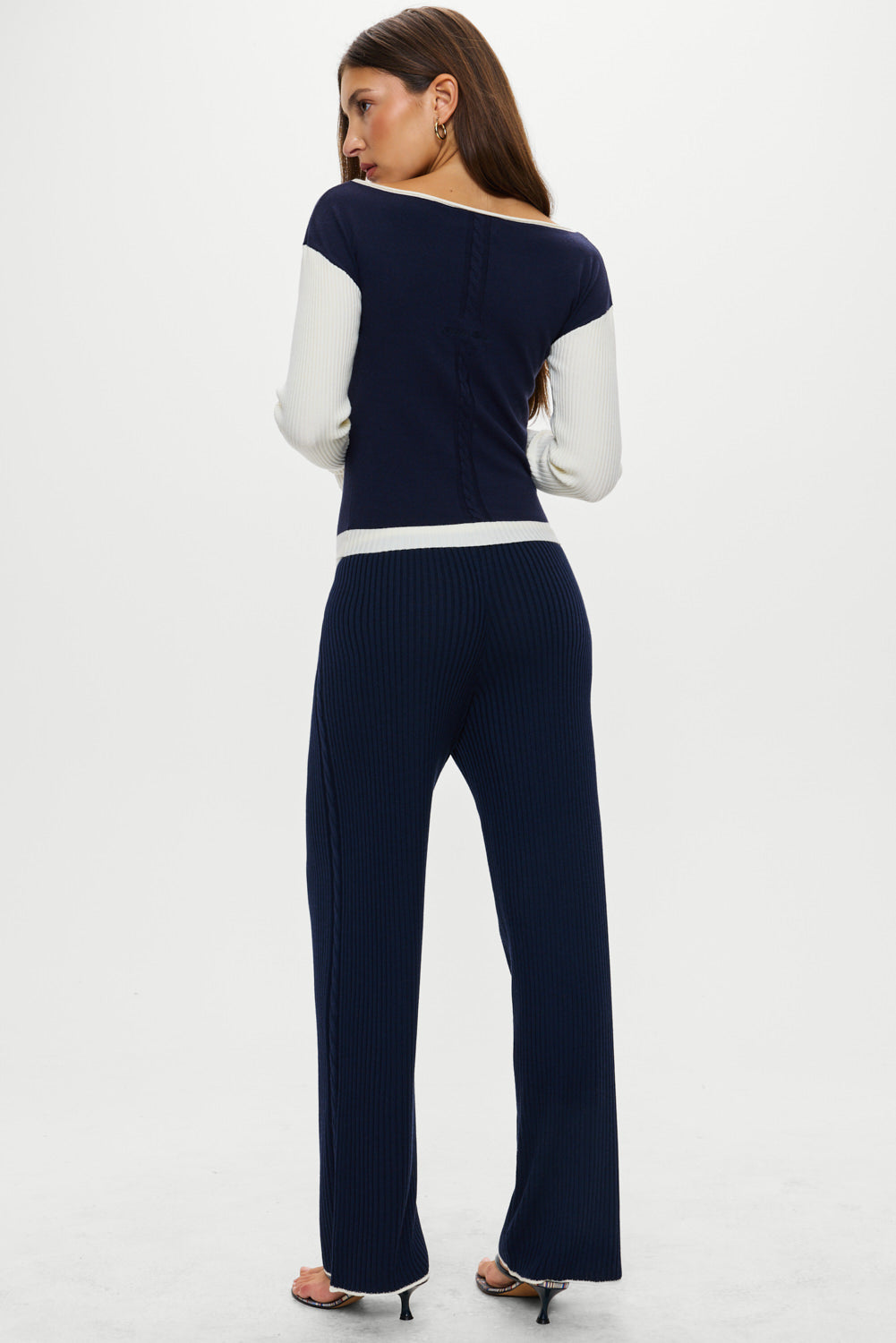 Lochlin Knit Pants  Deep Sea