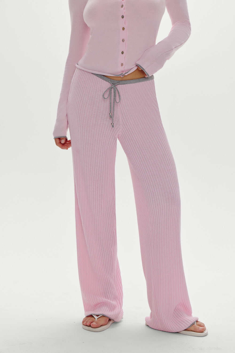 Lochlin Knit Pants - Rosette