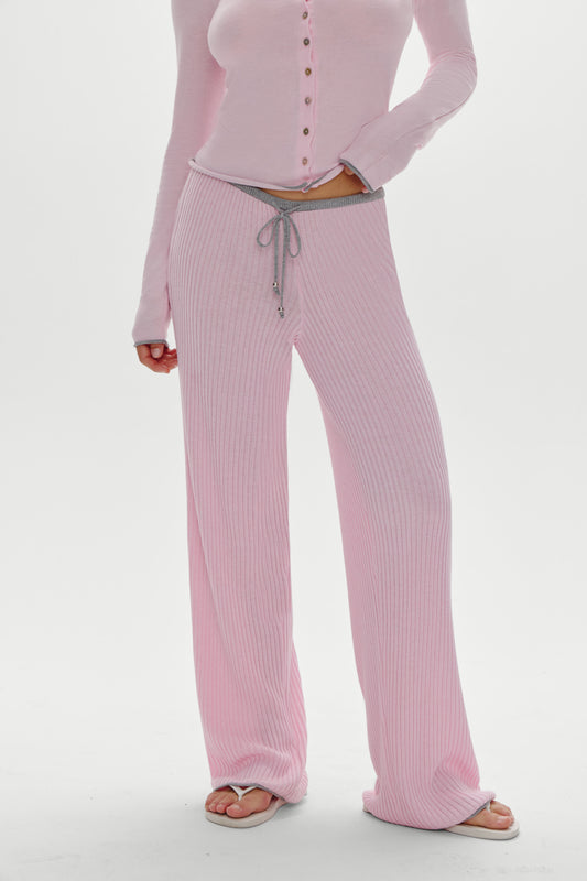 Product-Hover--Lochlin Knit Pants - Rosette