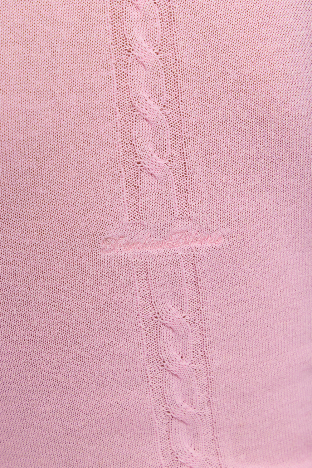 Logan Knit Mini Dress  Pink Cloud