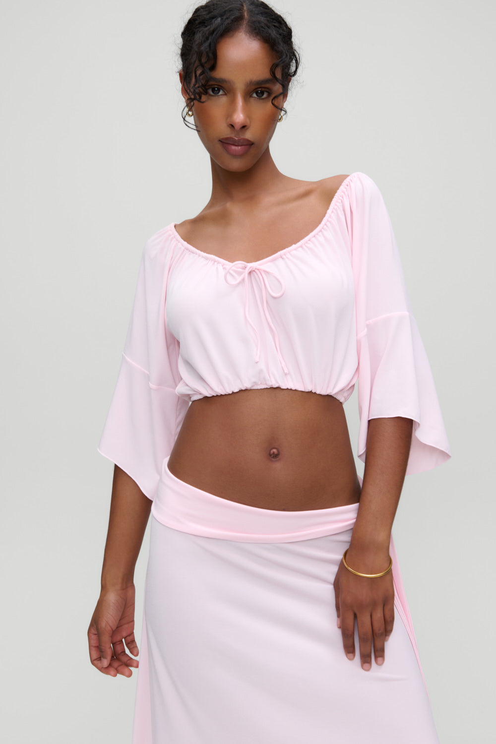 x Devon Lee Carlson Lola Jersey Top  Ballerina