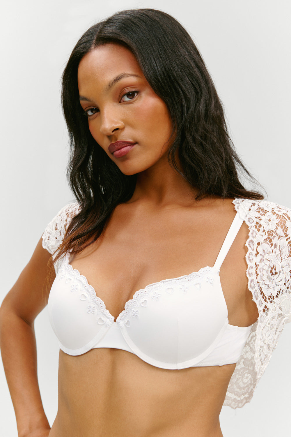 x Paige Lorenze Love Story Lace Bolero  Sunday Ceremony