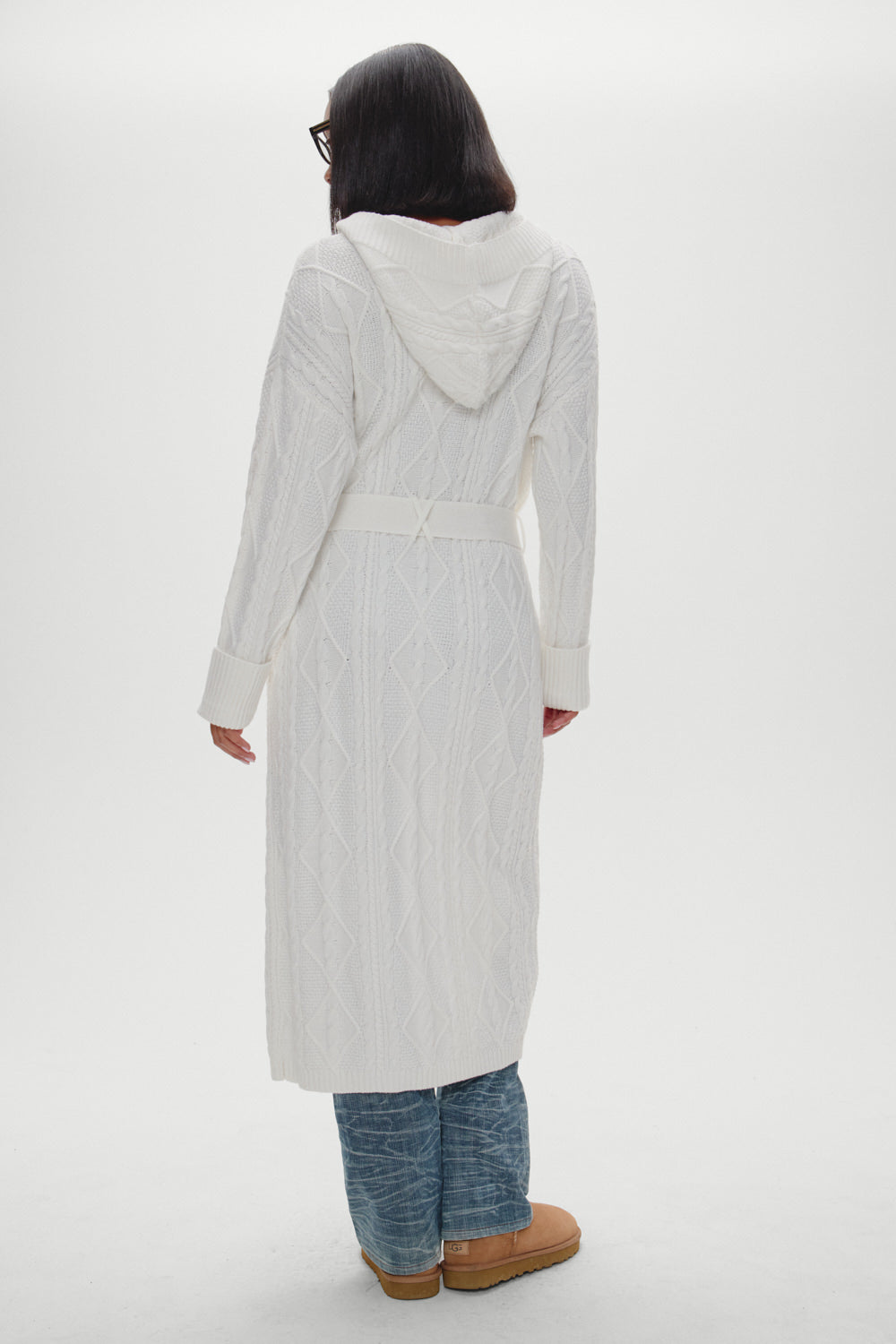 Love Story Duster Cardigan  Cloud White